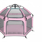 Portable pop up playpen with UPF shade and mesh walls, product image 19