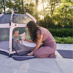 Portable pop up playpen with UPF shade and mesh walls, product image 20