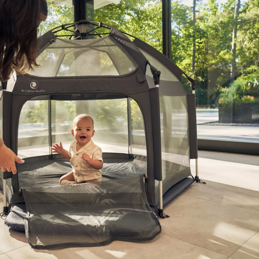 Portable pop up playpen with UPF shade and mesh walls, product image 28
