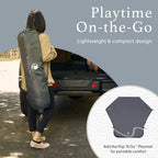 Portable pop up playpen with UPF shade and mesh walls, product image 31