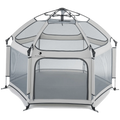 Portable pop up playpen with UPF shade and mesh walls, product image 38