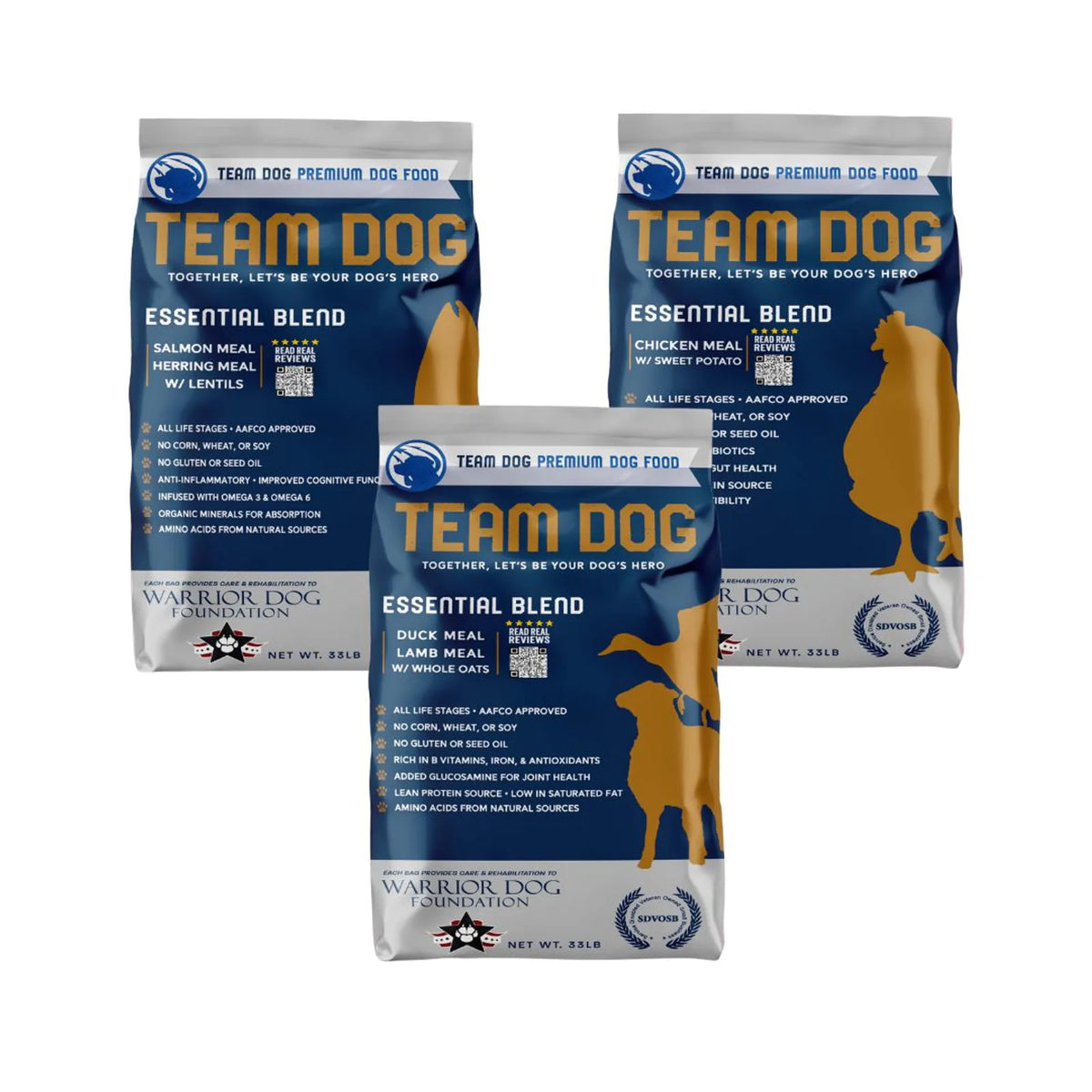 Premium Dog Food Providing High-Protein Nutrition for Puppies, Adult Dogs, and Seniors at Every Activity Level main product image