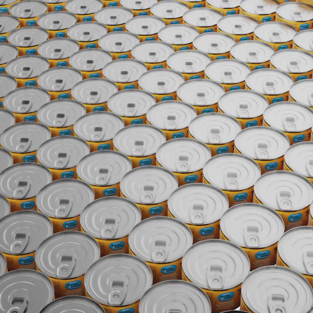 Tuna and Papaya Wet Cat Food with Flakes in Broth for Hydration Digestive Support and Complete Nutrition product video