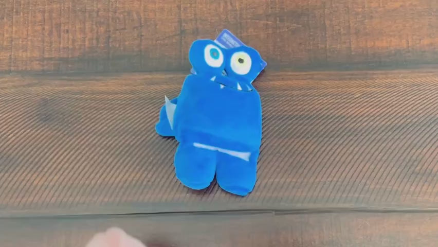 Interactive Plush Dog Toy with Detachable Limbs and Optional Squeaker, Tiny 5-Inch Washable Design product demonstration video