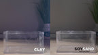 low-dust tofu litter is 99% less dust than clay litters
