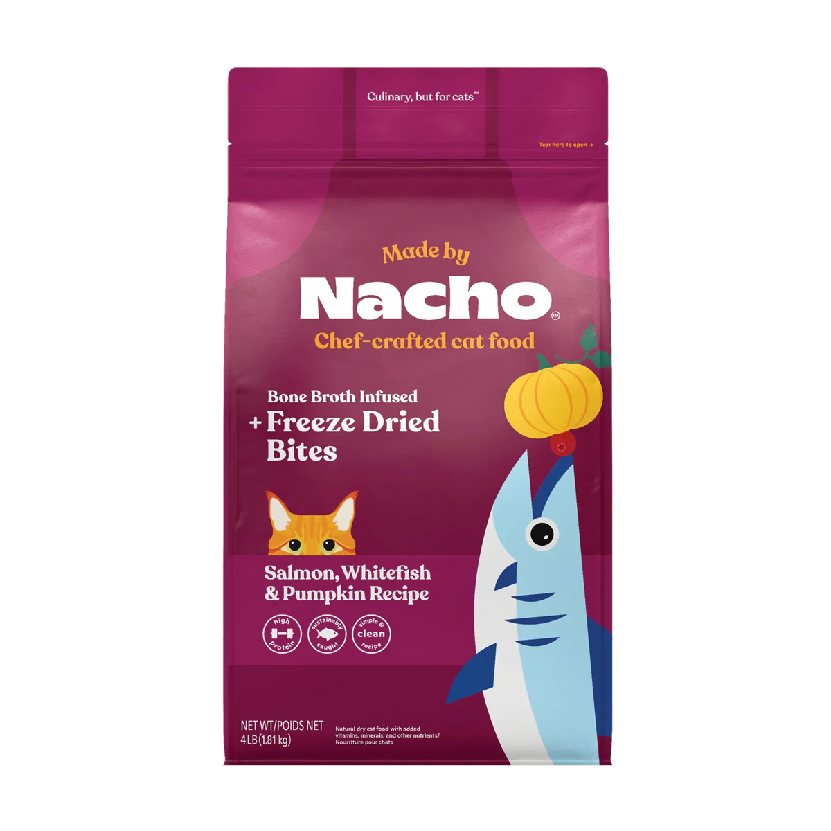 Salmon, Whitefish, & Pumpkin Kibble product image 1