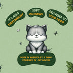 Soft wood fiber cat litter for odor control and low dust, product image 7